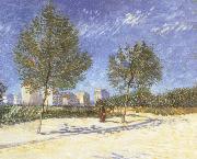 Vincent Van Gogh, On the outskirts of Paris